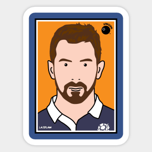 Greig Laidlaw, Scotland rugby union player Sticker